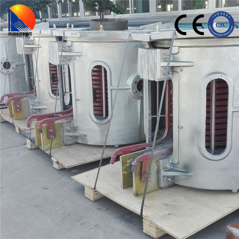 HUAXIN FURNACE1T Aluminum Furnace Foundry Melting Furnace