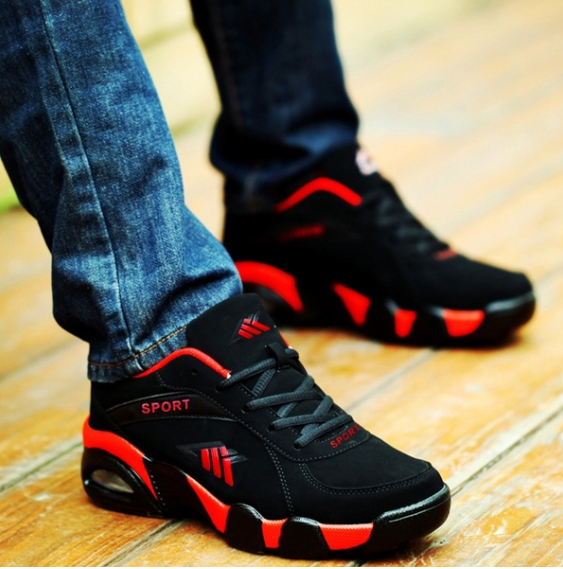 New Fashion Men's Lace Up Sport Shoes Tops