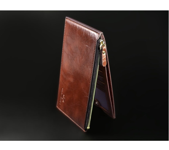 Hot Unisex Genuine Leather Men Wallets Clutch Selling Fashion Money Clip Men Wallets