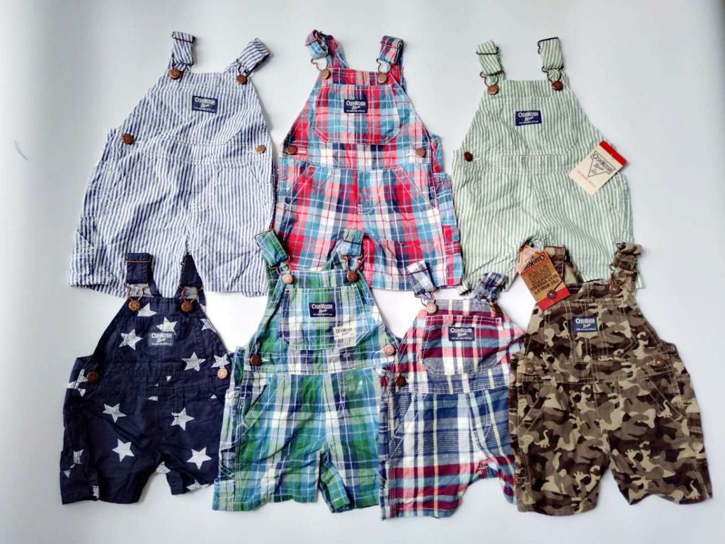 original newborn baby boys clothes kids shortall Bebe infant