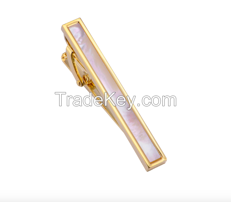 Gemstone Tie Clip