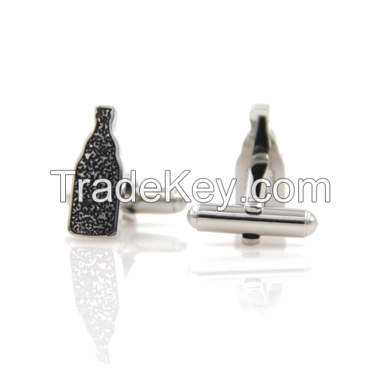 Wine Bottle Cufflink