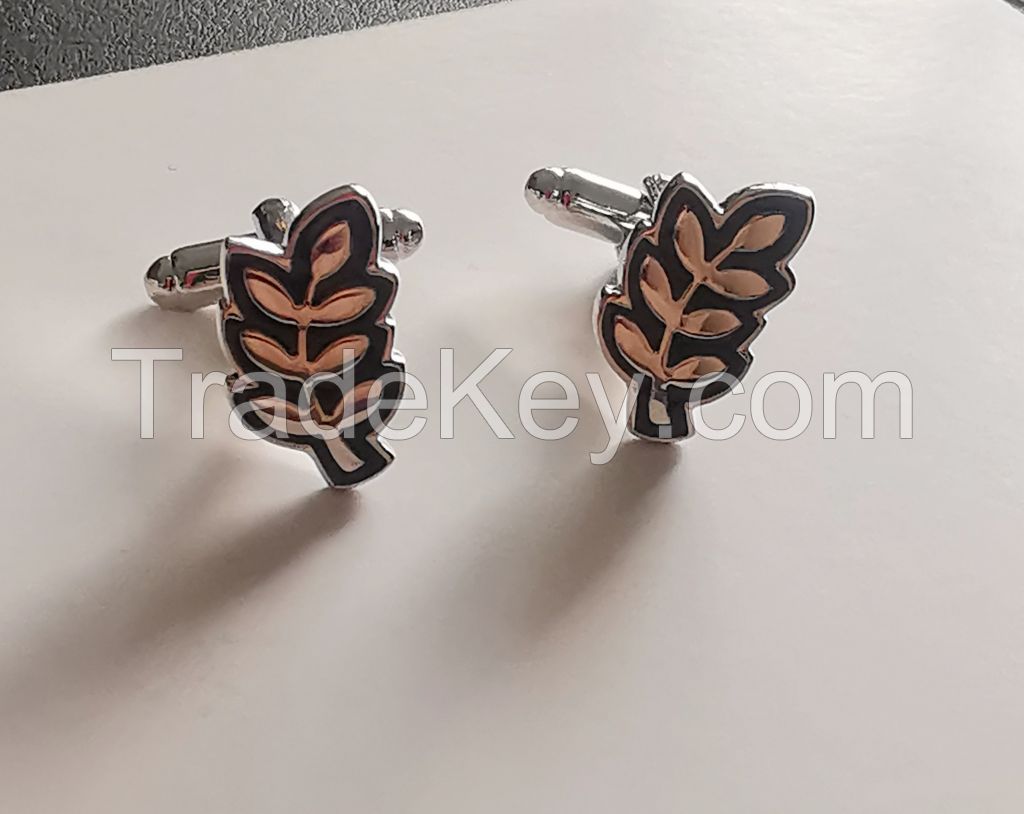 Leaf Cufflink