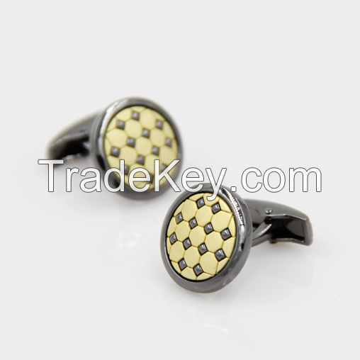 Round Dotted Cufflink
