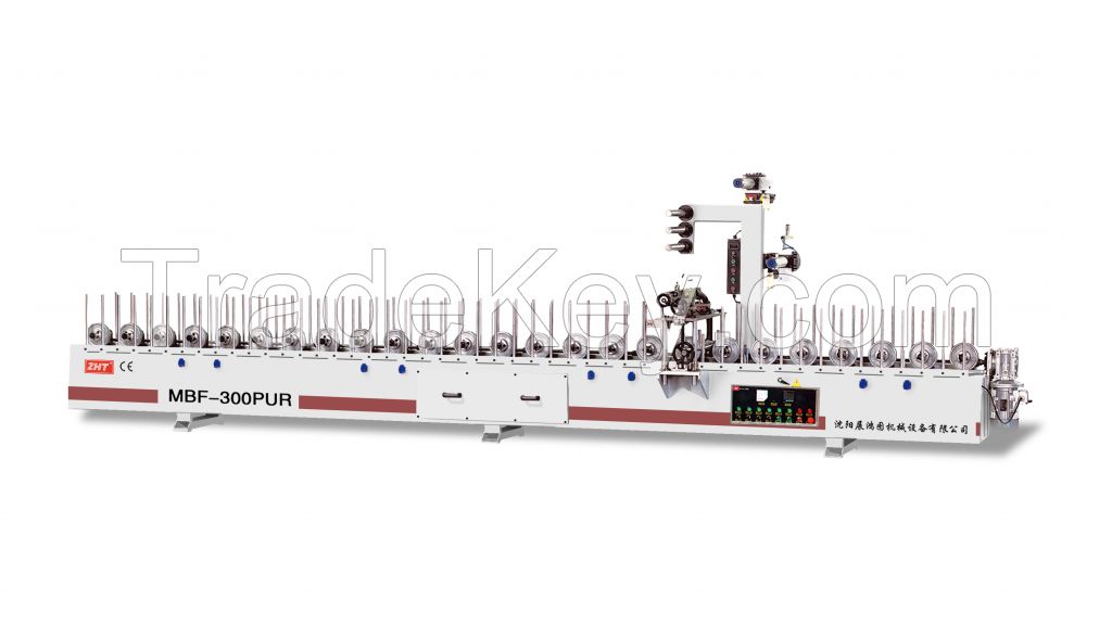 MBF-300PUR profile laminating machine