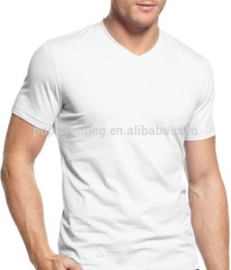 New style V-neck man dri fit t shirt casual men shirt blank t shirts