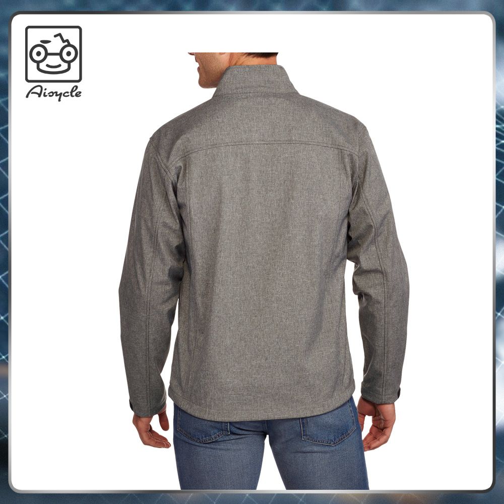 Woven Shell Bonded With 100% Polyester Fleece Lined Durable Jacket For