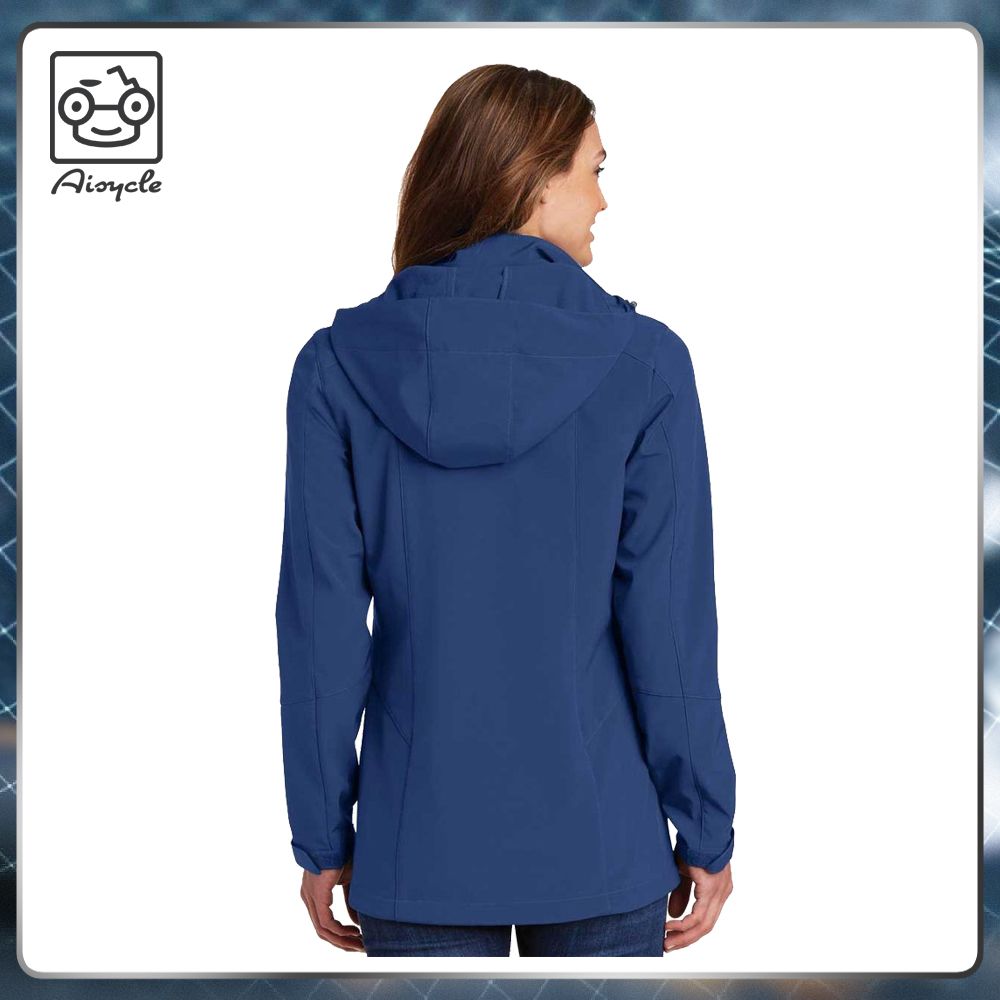 Outer Jacket Ladies Soft Shell Blue Jacket Promotion December