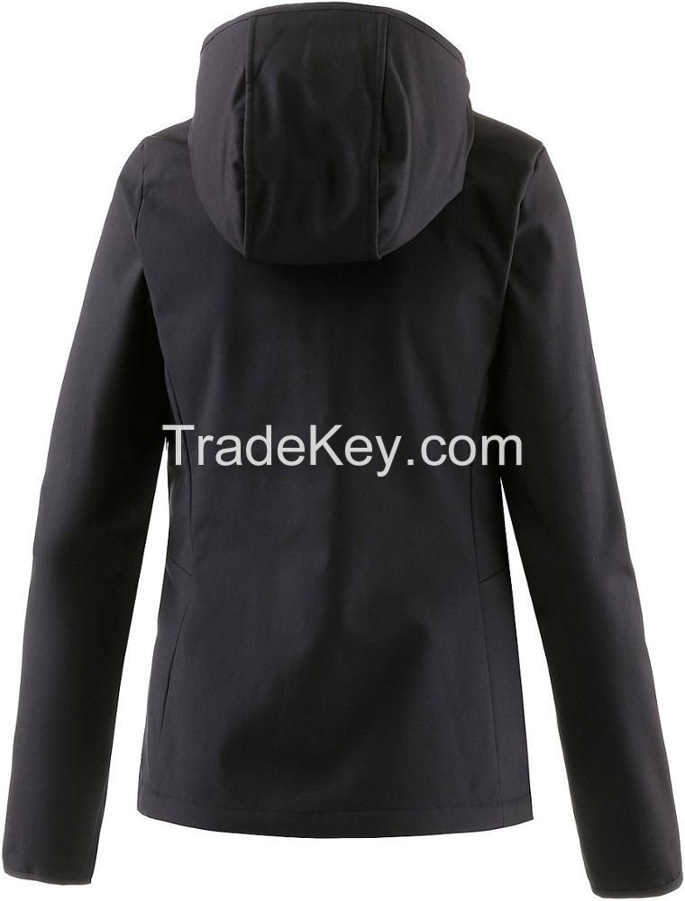 Warm Coat Women Softshell Jacket Winter Outdoor Clothing Logo Customiz