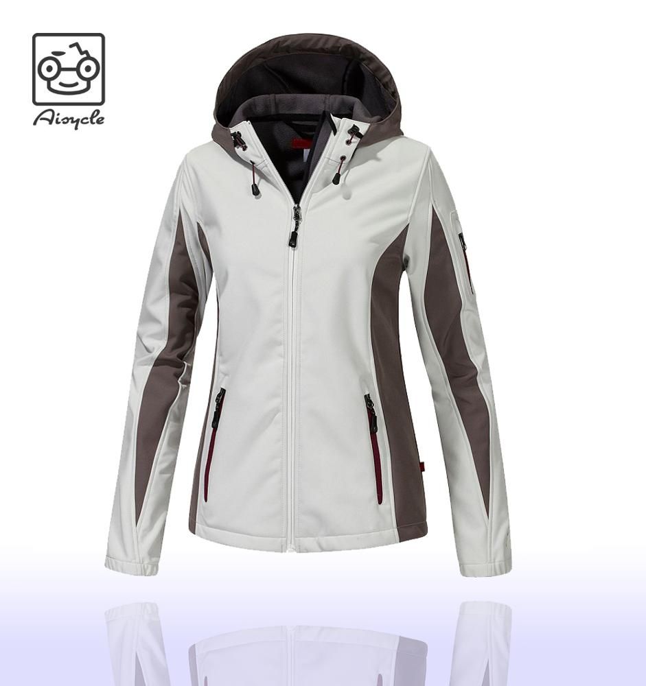 Wholesale Custom Printing Softshell Winter Women Long Sleeve Waterproo