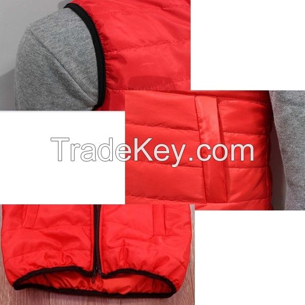 New Winter Man Woman Fashion Usb Interface Electric Heated Inner Vest Heating Sleeveless Heating Vest