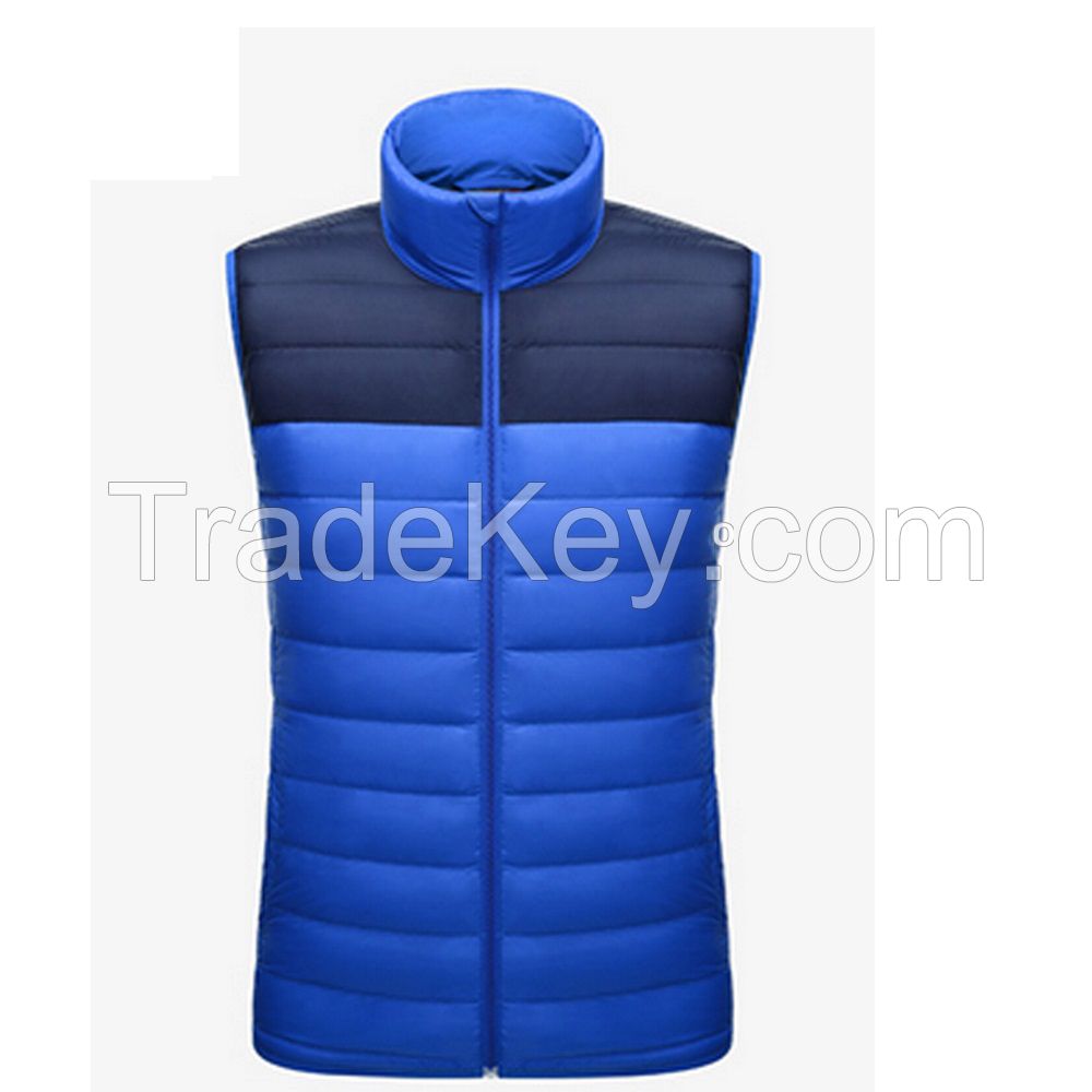 China Top Style Custom Men's 90% Duck Down Vest Lightweight 