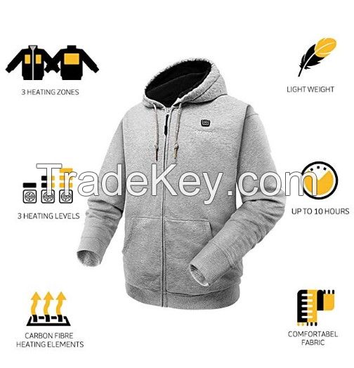 Heated Hoodie with Battery Pack (Unisex)