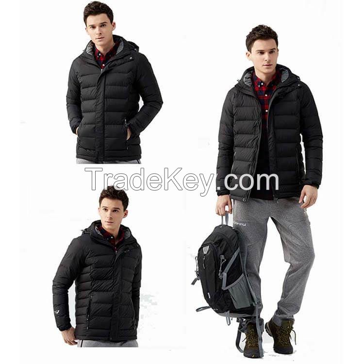 Latest Design Warm Clothing Hooded Mens Jacket Cheap Padded Coat 