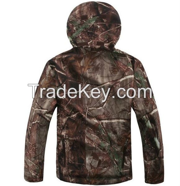 Tactical Softshell Camouflage Outdoors Jacket Men Army Sport Waterproof Camping Hunting Clothes Military Jacket 