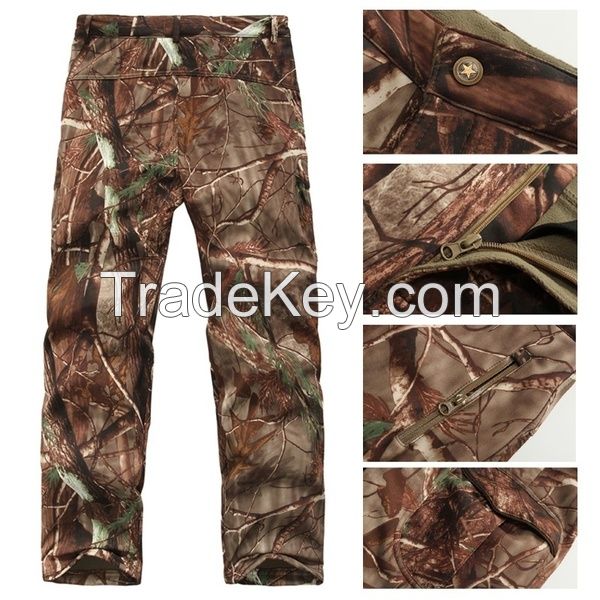  Men's Outdoor Tactical Army Camouflage Uniform Hunting Pants 