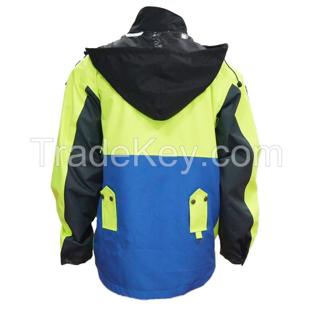 Reflective Safety Workwear Jacket For Heavy Industry Logo Size Color Customized 