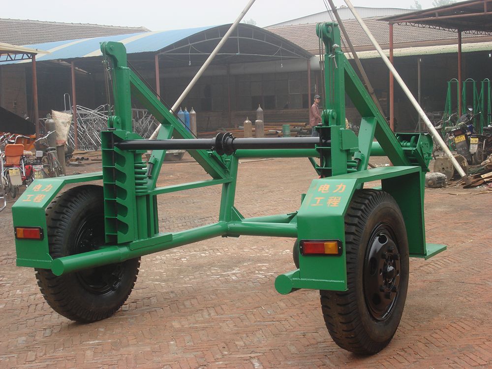 Cable Reel Transporting Trailer