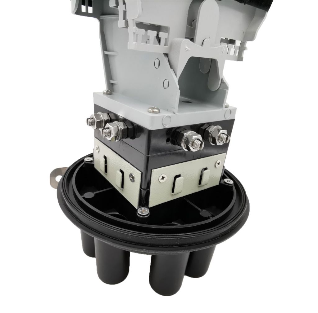 1 in 6 Out Dome Type Fiber Optic Splice Joint Closure With 288cores