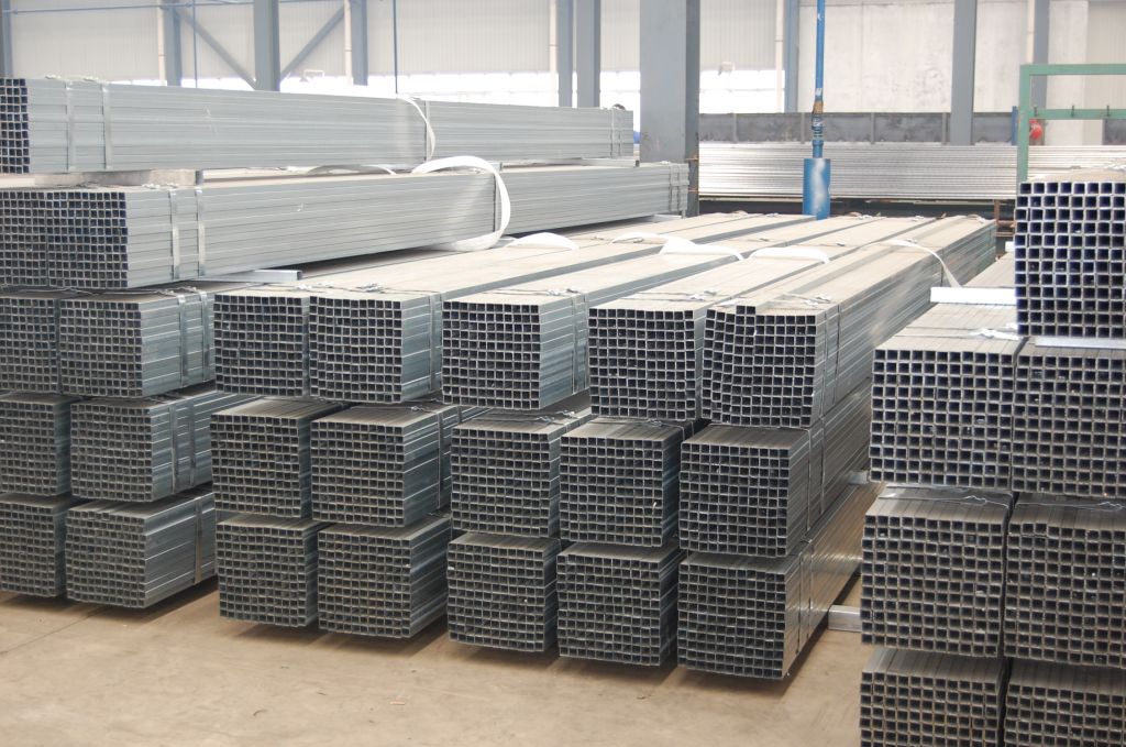 galvanized square and rectangular steel pipe