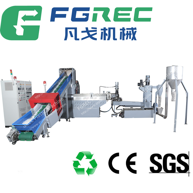 PP PE Plastic recycling machine / Plastic granulator line