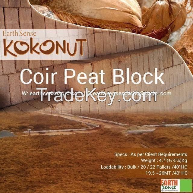 Coir Coco Peat 5Kg Block Growing Medium