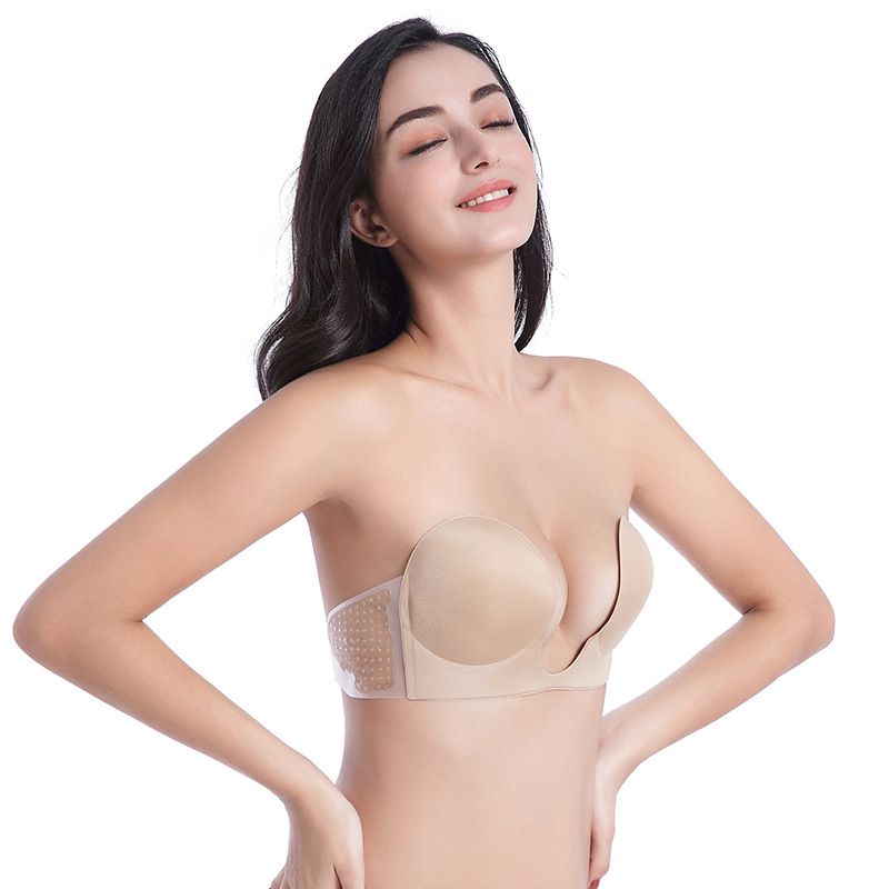 Seamless underwear, underwire free, gathered underwear, invisible bra, strapless bra