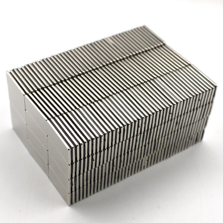 Super strong N35 25x12x1.5mm permanent flat rectangular block neodymiu