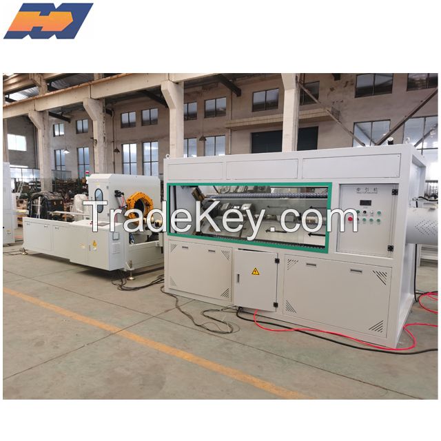 Plastic PVC pipe production line