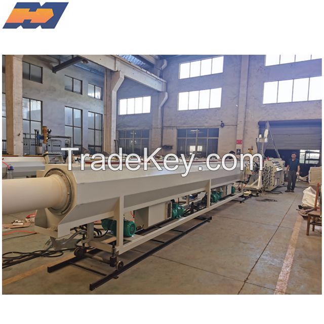 Plastic PVC pipe production line