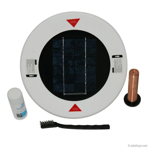 Solar pool Ionizer