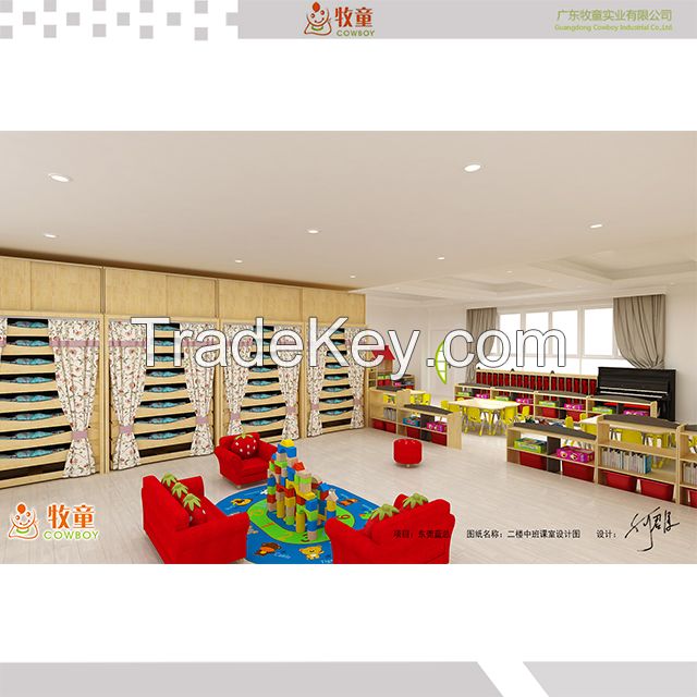 China kids kindergarten school furniture supplier