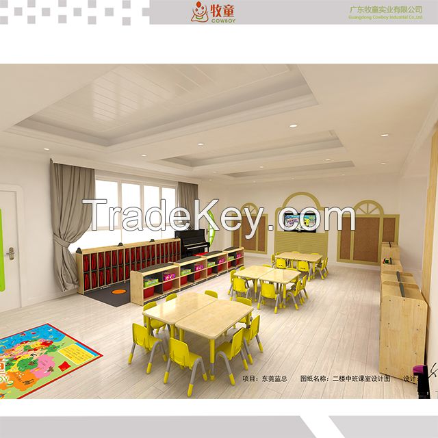 China kids kindergarten school furniture supplier