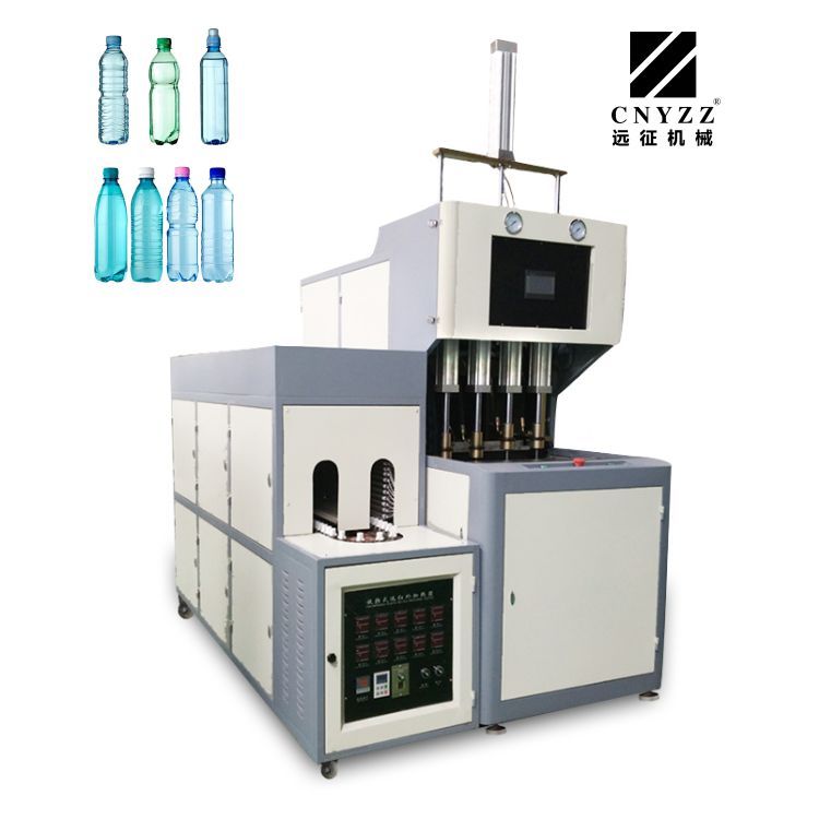 Semi automatic bottle blowing machine