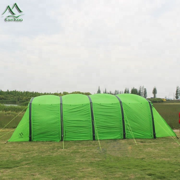 Outdoor Portable Durable Traveling 12 person Inflatable Camping Family Tent