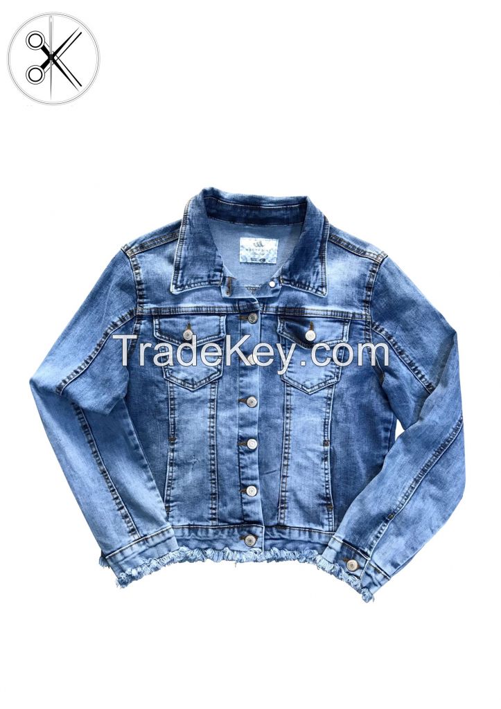 2019 New Fashion Women's Denim Jacket