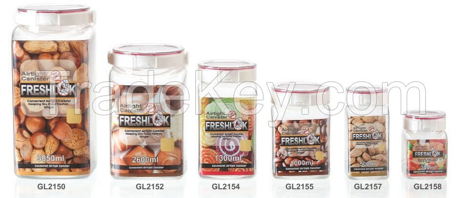Snack Package Food Storage Household Fresh World Food Saver Airtight Canister
