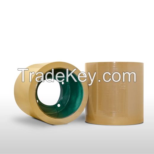 rice rubber roller 10x10inch aluminium/cast iron drum