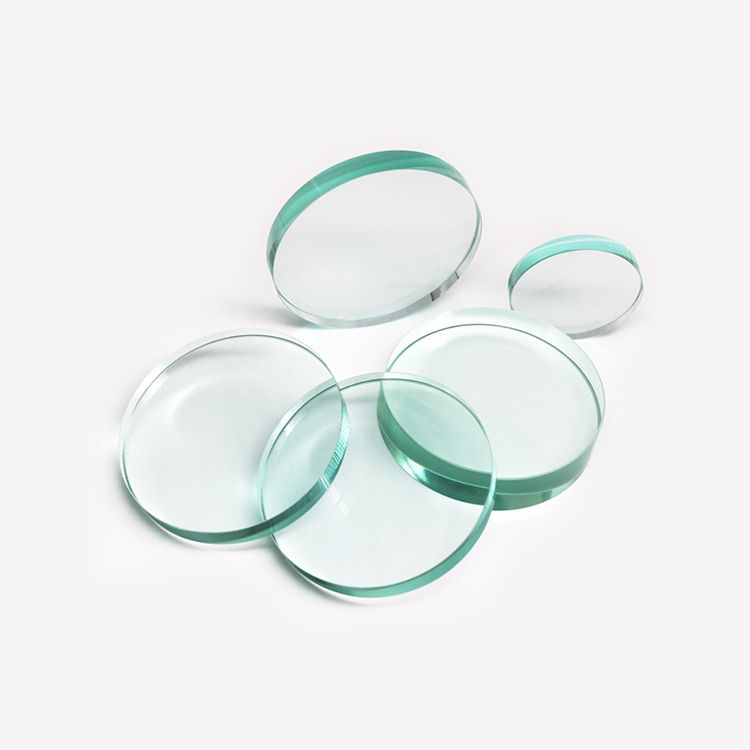 high quality Clear float round tempered sight glass