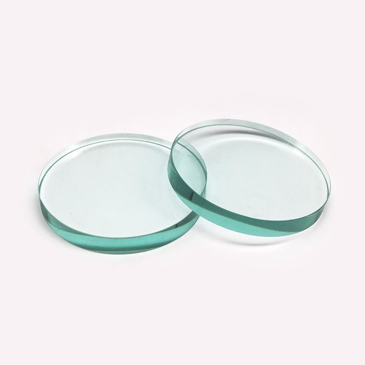 high quality Clear float round tempered sight glass