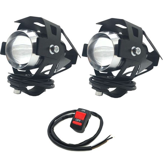 Big promotion 12v aluminium U5 led lamp housing Car lens Light Motorcycle/bike Spot light headlight 10w/5W led car light bulb