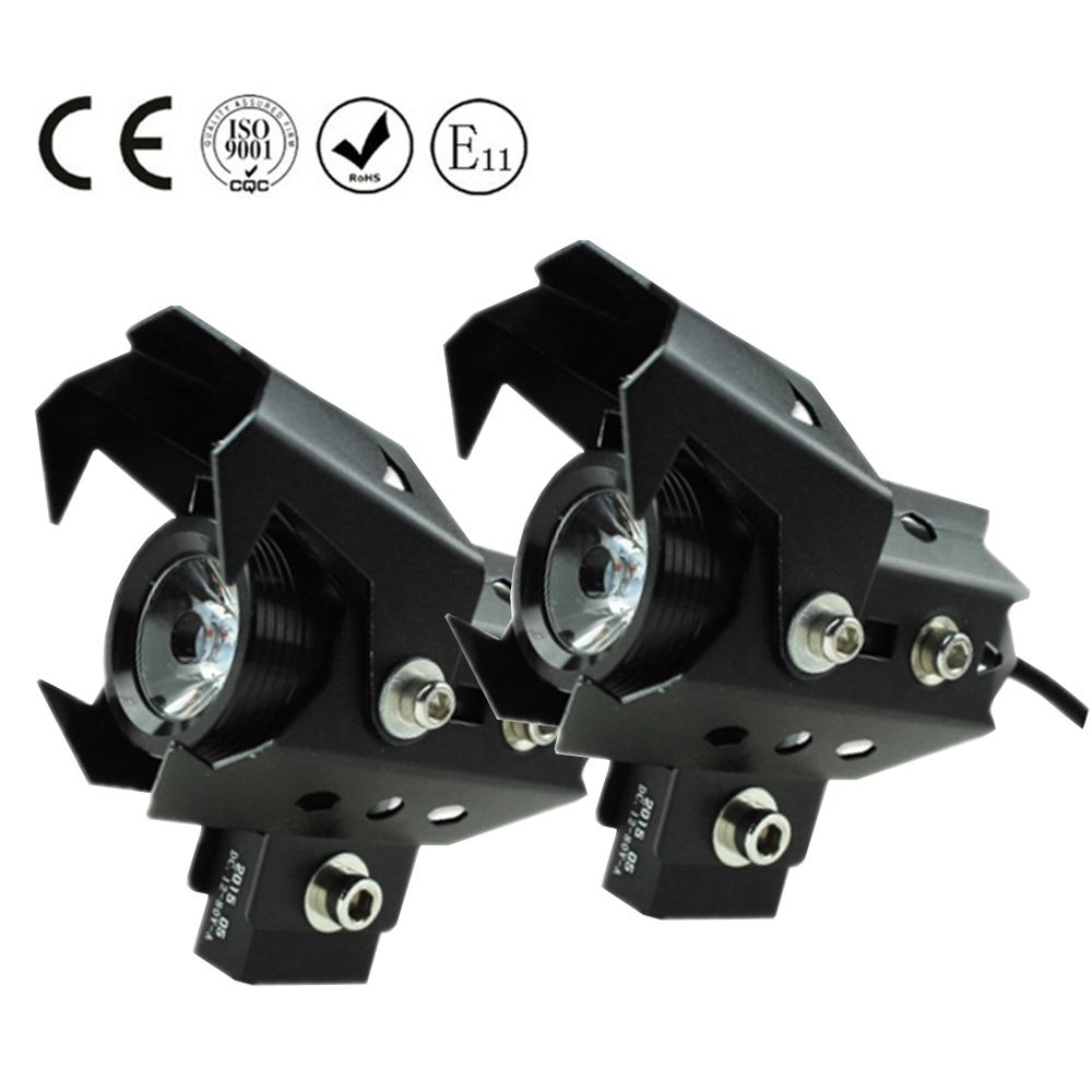 U8 U9 12v led motorcycle light mini fog lamp for motorcycle Waterproof headlight for motorcycle