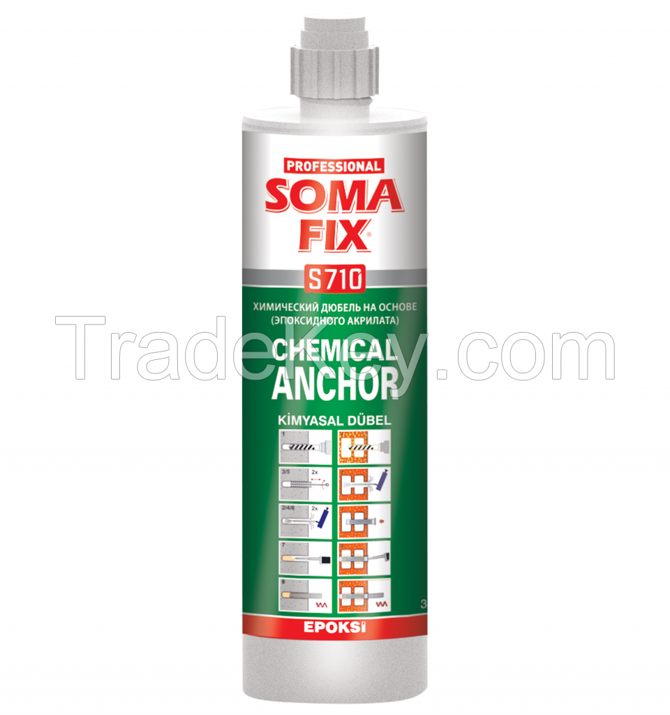 SOMAFIX CHEMICAL ANCHOR (EPOXY ACRYLATE BASED) S710