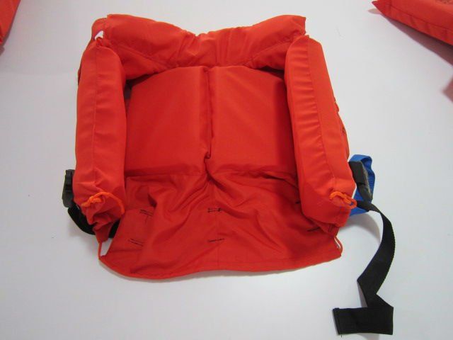 Red blue orange Solas approved marine life jackets life vest for adult child kid