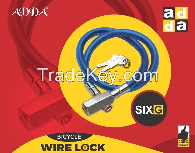 ADDA SIX-G CABLE LOCK 