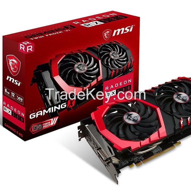 Wholesales MSI RX 580 GAMING X 4G, 8G Radeon RX 580 GDDR5 4GB CrossFire VR Ready FinFET DirectX 12 