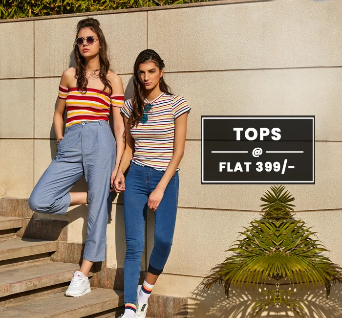 Tops Flat @399/- available at Sbuys