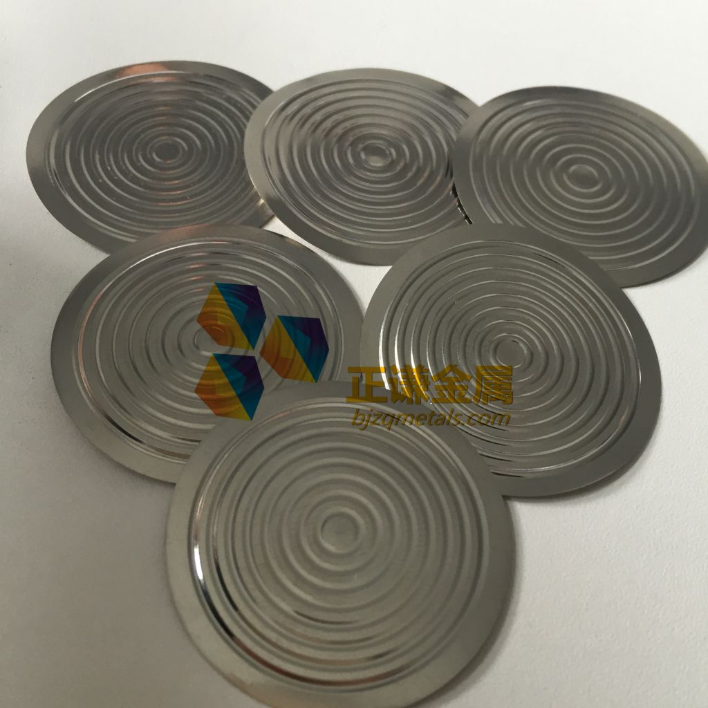 Metal Diaphragms for Pressure Sensor Beryllium Copper Phosphor Bronze