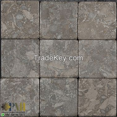 Fossil Gray marble for flooring tiles Oceanic gray tiles