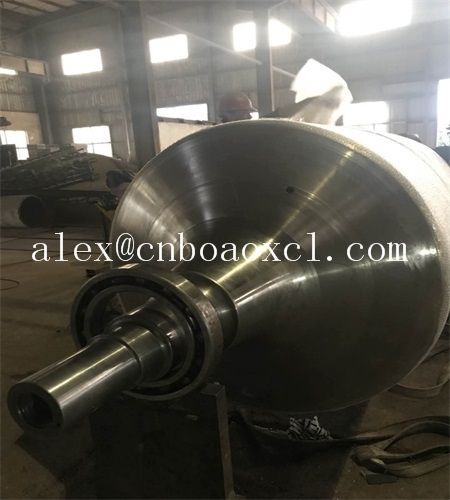 Large diameter furnace roll